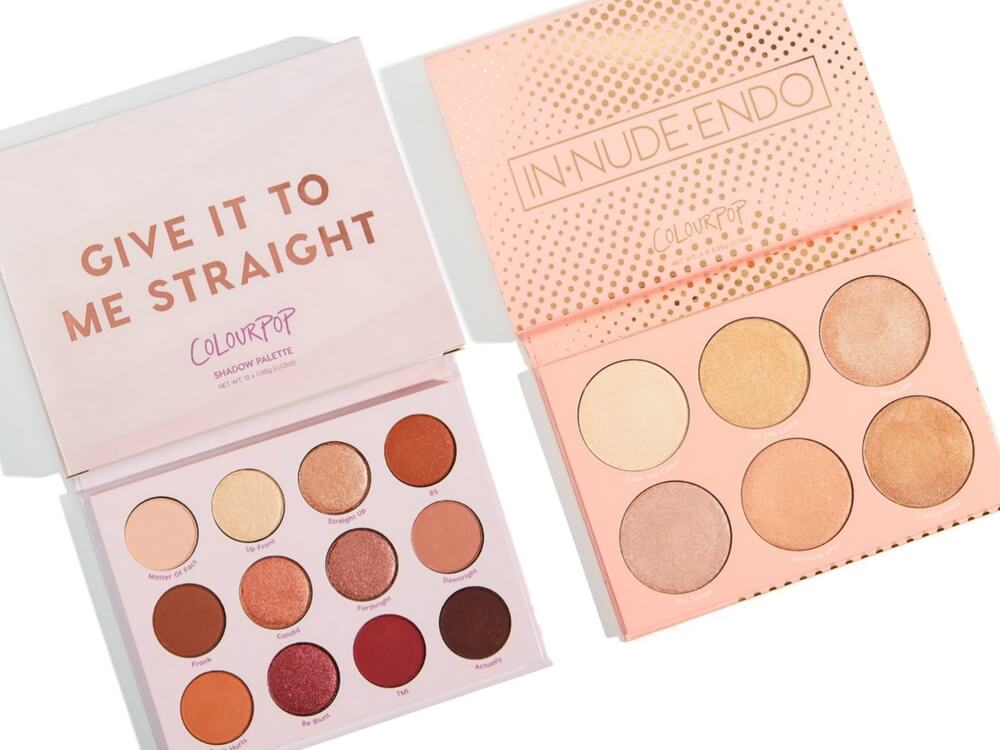 Awali Tahun 2018, ColourPop Rilis Give It To Me Straight Eyeshadow
